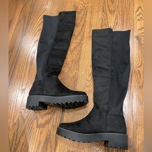 Dirty Laundry over the knee boots. Never before worn! New!